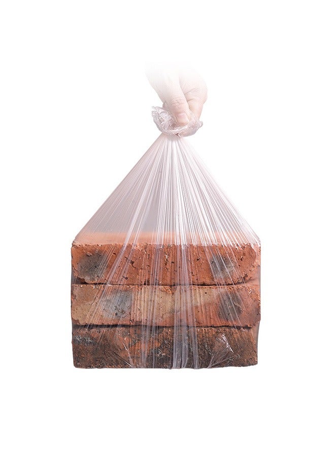 100-Piece/5 Rolls Large Thick Garbage Bag Rose Gold 45x50cm - Image 5