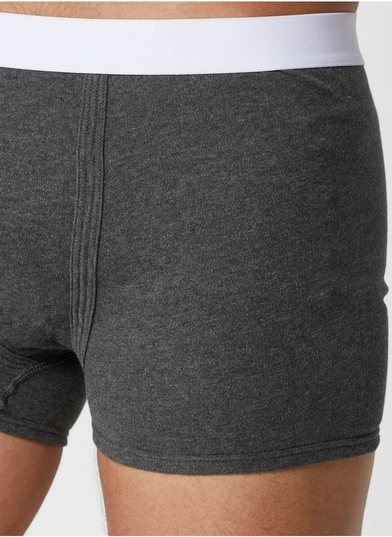 Seventy Five Basics 2 Pack Contrast Band Trunks With Antibacterial Finish  - Image 3