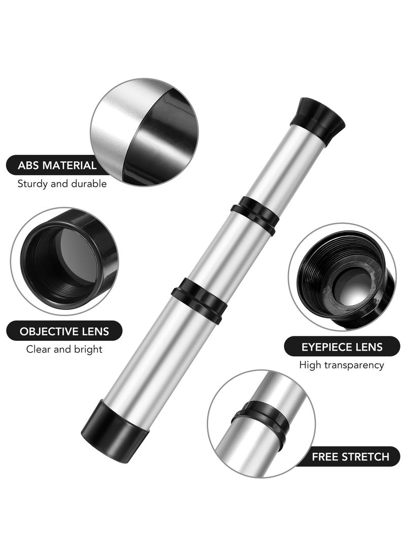 SUNSAR 2Pcs Pirate Monocular Telescope Explore Handheld Pirate Navigation Telescope Portable Captain Spyglass  - Image 2