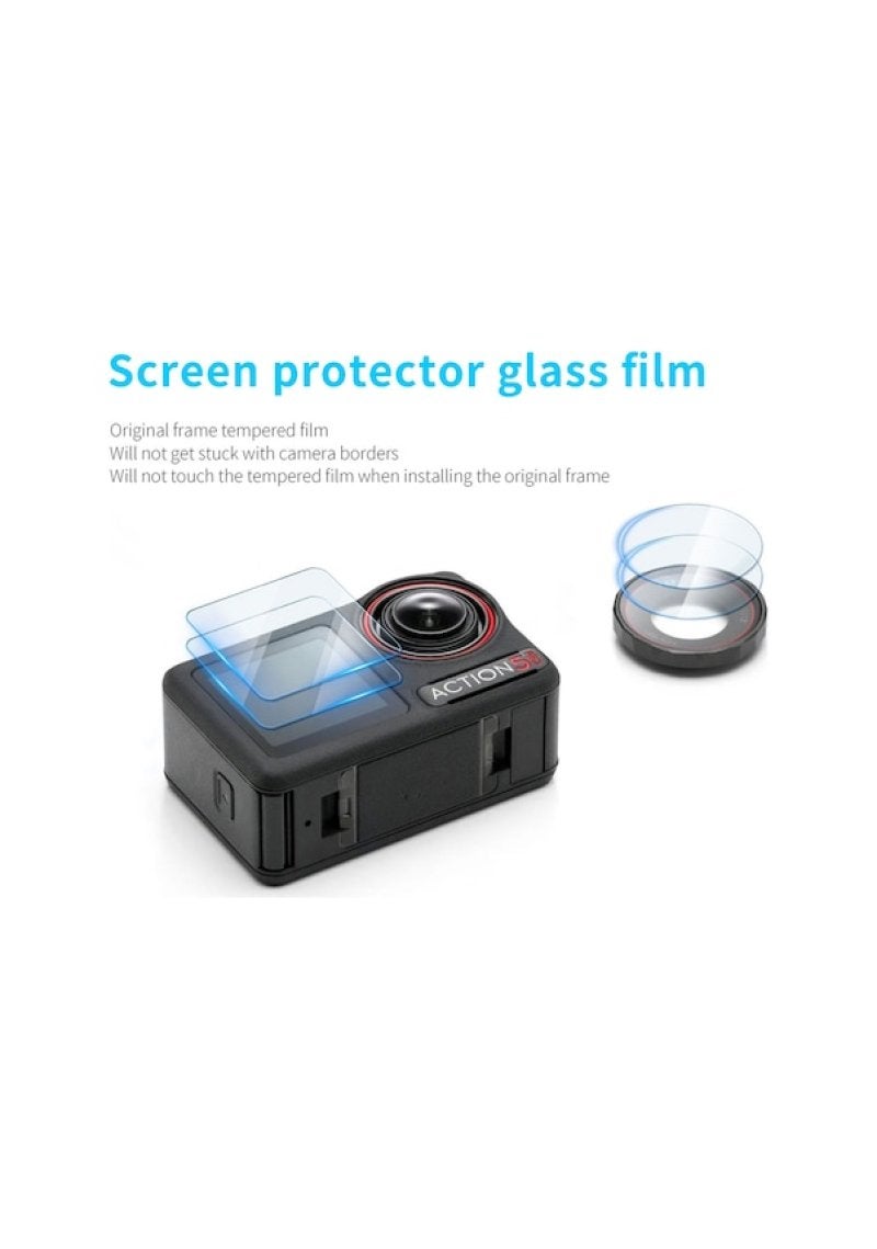 Applicable to DJI-Action5 Pro tempered film Action5Pro eye sports camera lens film 2 sets - Image 5