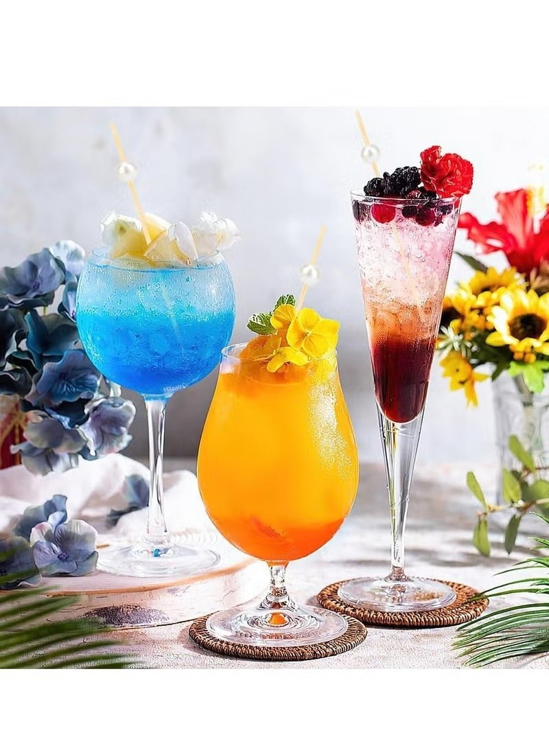 Flavored Cocktail Toothpicks, 100pcs Bamboo, 4.7in, Party Favors, Appetizer Skewers  - Image 5
