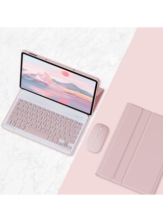 Arabic and English Keyboard Case Compatible with Huawei MatePad SE 11 (2024) 11-inch with Mouse, Detachable Wireless Bluetooth Keyboard, Smart Soft Leather Case Tablet Case - pzsku/Z15376E7A06B1B26D0BF0Z/45/1743852702/061d292b-670c-44a8-a56b-148c0a7da220