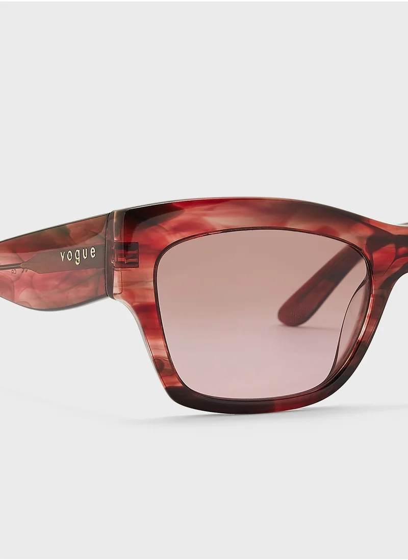 Vogue Eyewear 0Vo5524S Wayfarers Sunglasses