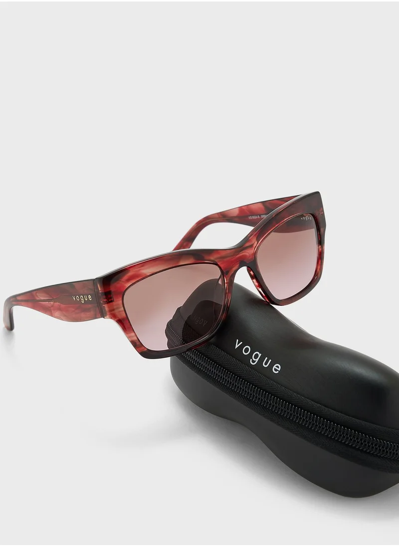 Vogue Eyewear 0Vo5524S Wayfarers Sunglasses