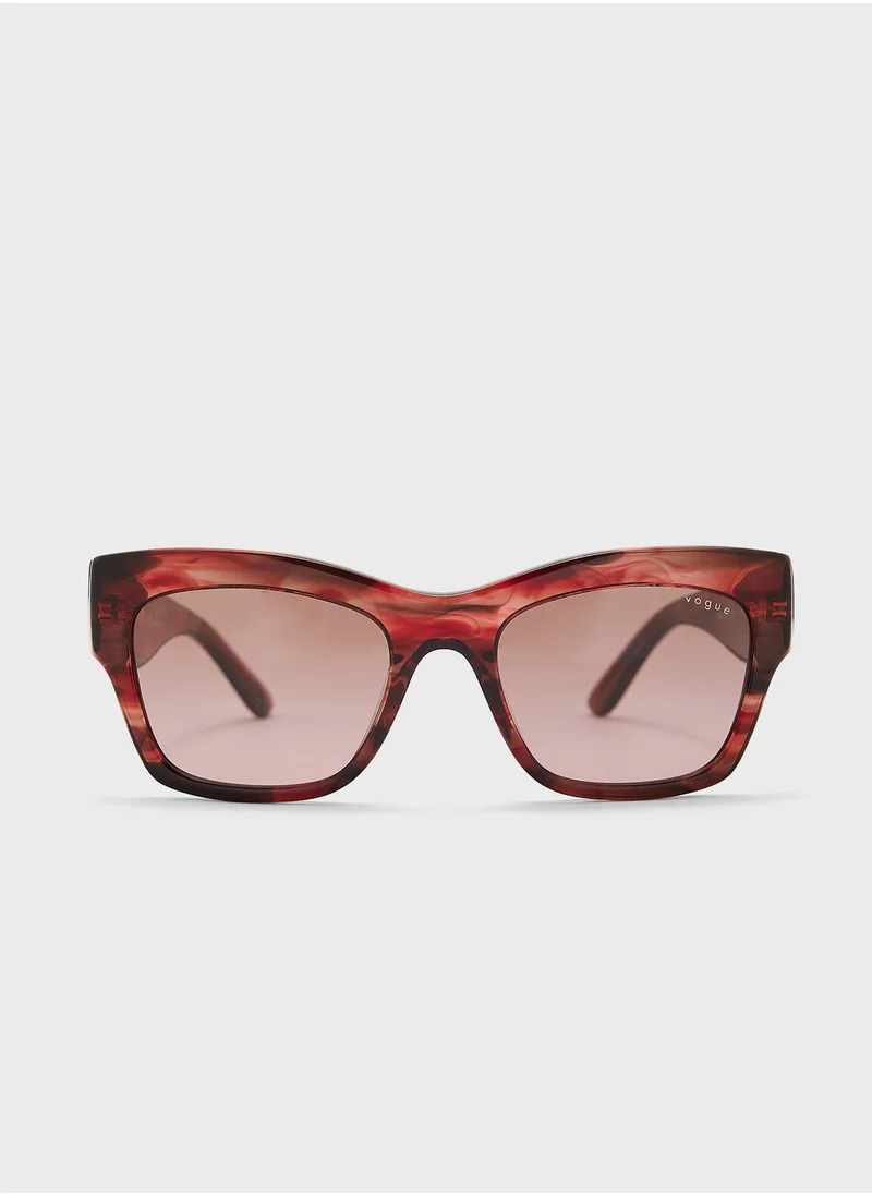 Vogue Eyewear 0Vo5524S Wayfarers Sunglasses