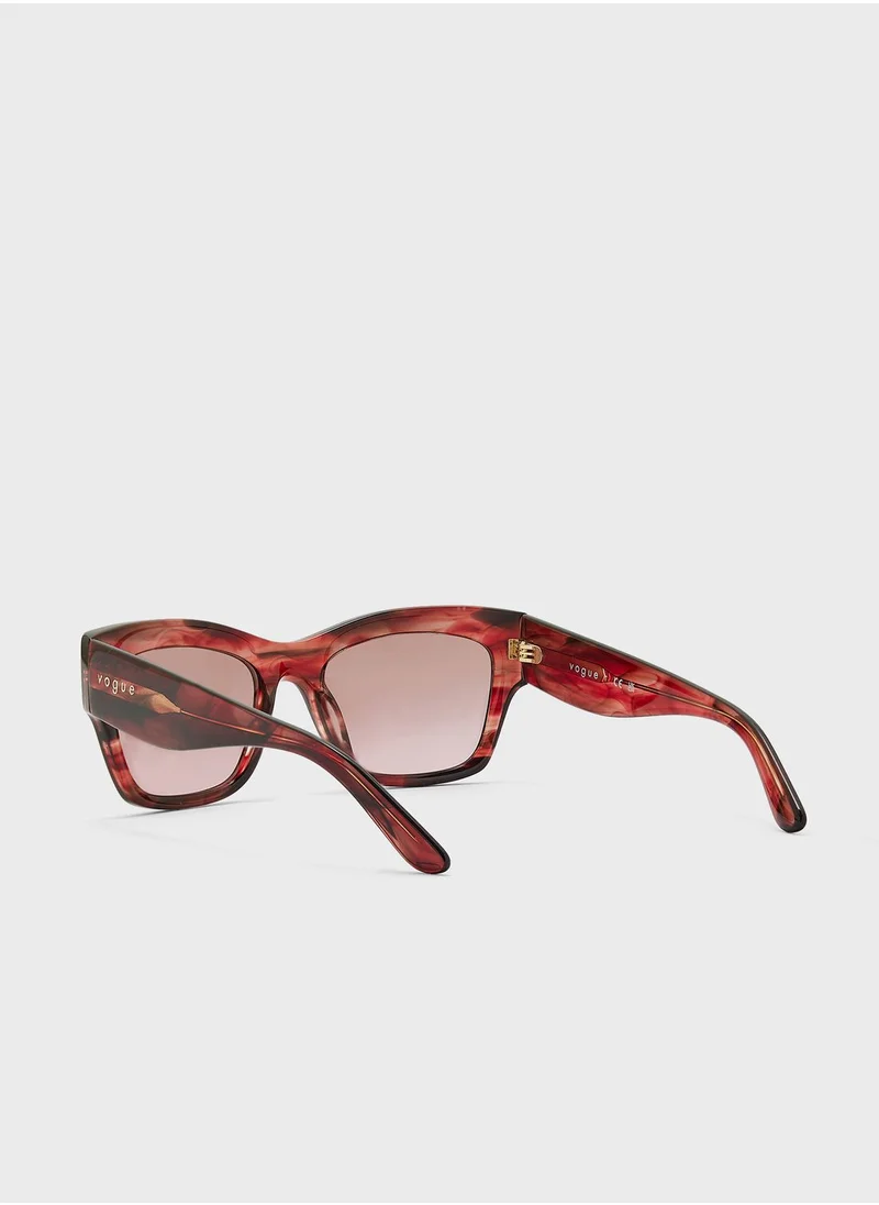 Vogue Eyewear 0Vo5524S Wayfarers Sunglasses