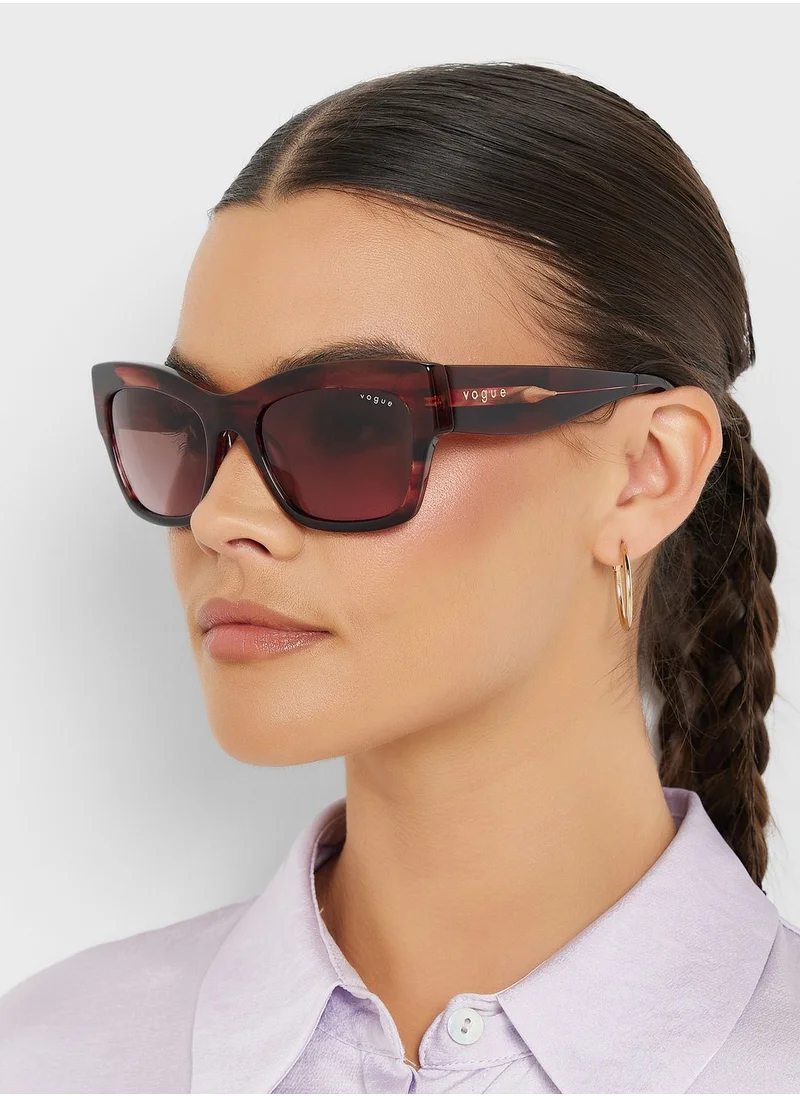 Vogue Eyewear 0Vo5524S Wayfarers Sunglasses