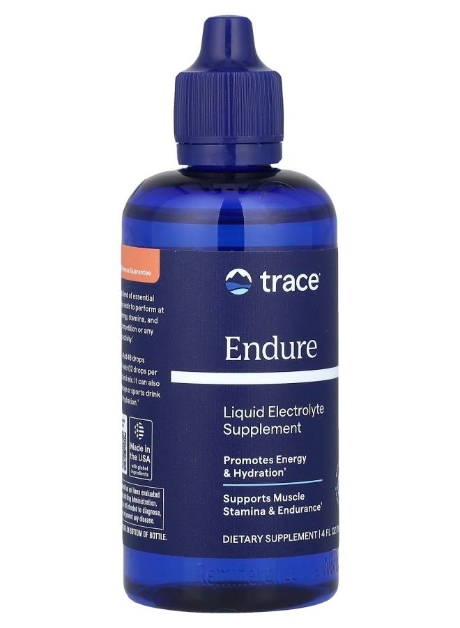 TRACE Endure Liquid Electrolyte Supplement 4 fl oz (118 ml) - Image 2