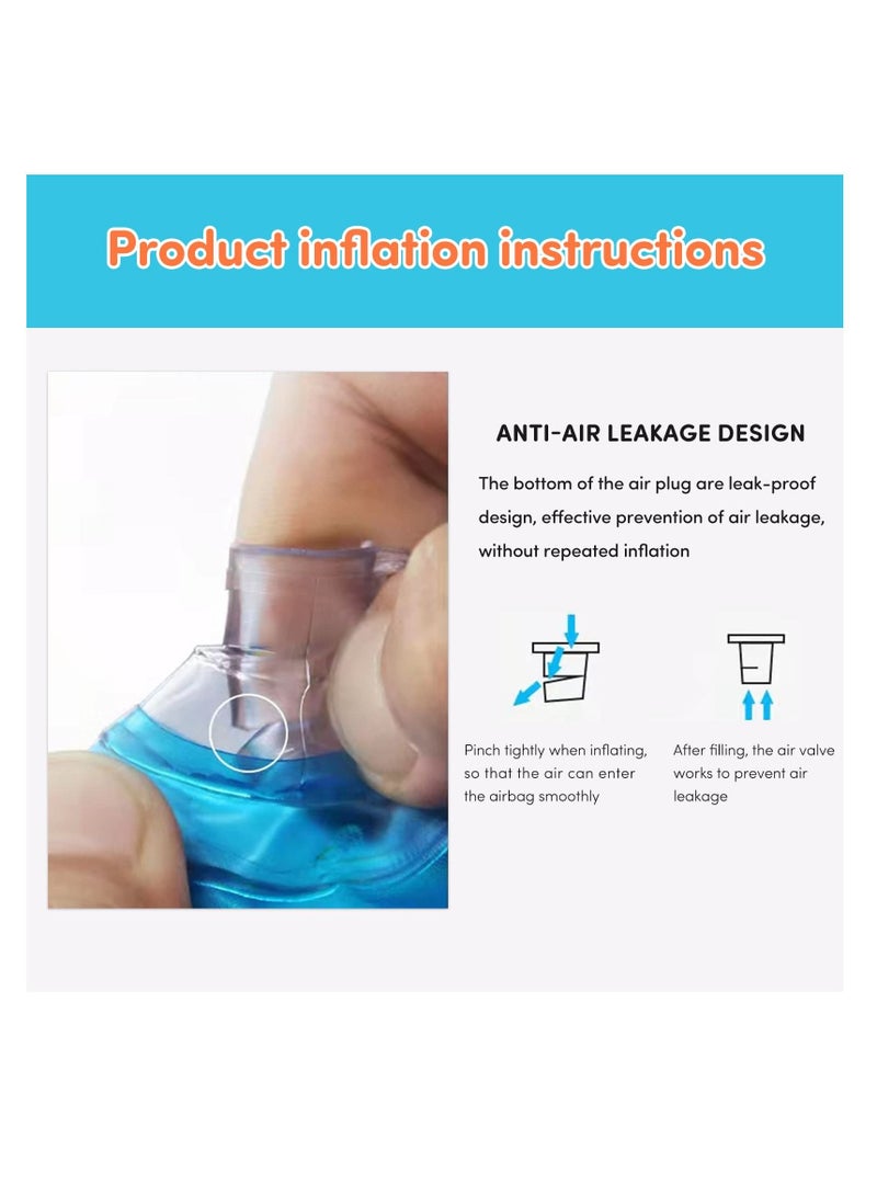 واي آند دي Swim Vest, for Kids 30-90 lbs 4-10 Years Old Inflatable Swimming Floaties with Adjustable Safety Buckle & Dual airbags Boys Girls Water Vest Pool Beach Lake Ocean - Image 4
