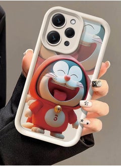 ماركة غير محددة غطاء حماية واقٍ على شكل عبقور كرتوني لهاتف Xiaomi Redmi 12 4G عالي الجودة، حافظة خلفية ممتصة للصدمات لهاتف Xiaomi Redmi 12 4G  - Image 1