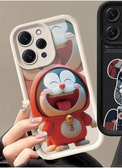 ماركة غير محددة غطاء حماية واقٍ على شكل عبقور كرتوني لهاتف Xiaomi Redmi 12 4G عالي الجودة، حافظة خلفية ممتصة للصدمات لهاتف Xiaomi Redmi 12 4G  - Image 4