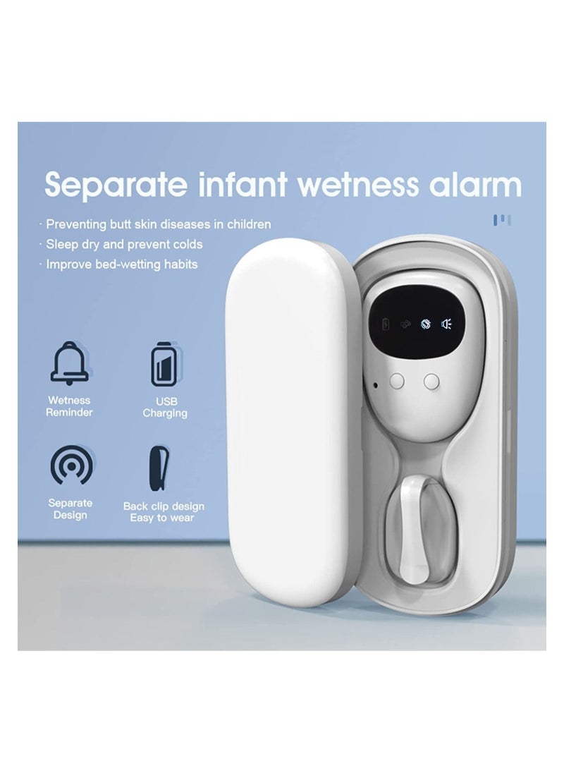Generic - Wireless Bed Wetting Alarm System, USB Rechargeable Alarm with Loud Sound and Strong Vibration, Bed Wetting Sensor with 3 Reminder Modes for Kids, Adults, Elderly - Image 1
