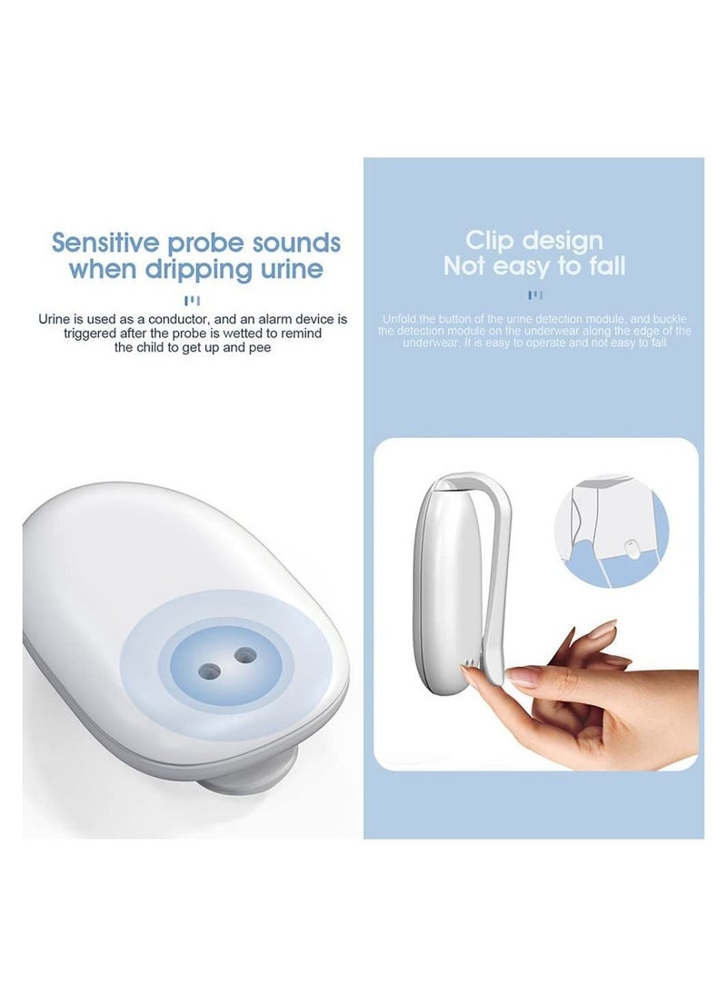 Generic - Wireless Bed Wetting Alarm System, USB Rechargeable Alarm with Loud Sound and Strong Vibration, Bed Wetting Sensor with 3 Reminder Modes for Kids, Adults, Elderly - Image 1