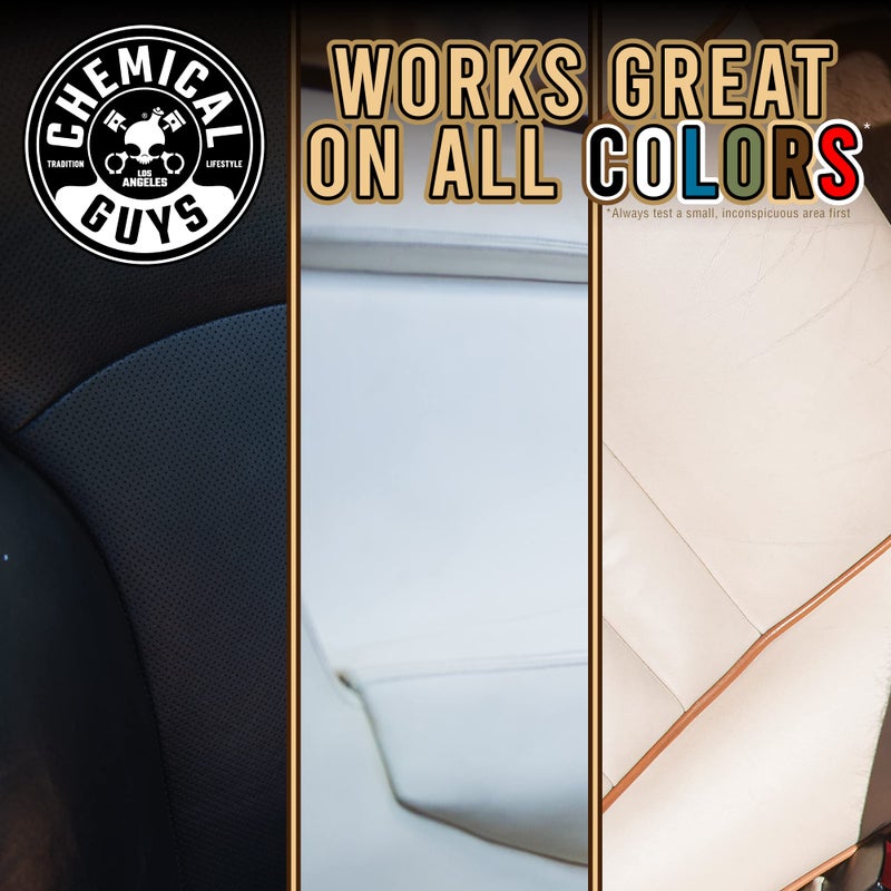 Chemical Guys منظف الجلد من كيميكل غايز، عديم اللون والرائحة لداخل السيارات، الأثاث، الأحذية، وأكثر (يعمل على الجلد الطبيعي، الصناعي، الجلد الصناعي، والجلد المزيف وأكثر)، 32 أونصة سائلة - SPI_208_32 - Image 5