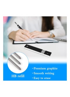 KASTWAVE 3Pcs Art Mechanical Pencils Set 2.0mm Propelling Pencils with 3 Boxes Automatic Pencil HB Mechanical Pencils Set with 36Pcs HB Leads Refill for Sketching Crafting Art Drawing  - Image 2