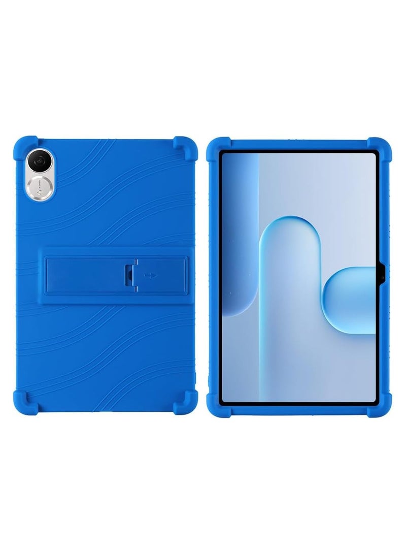 **غطاء واقي آمن للأطفال، متوافق مع جهاز Honor Pad 10 Pro 11.5 بوصة 2026 لوحي - حافظة سيليكون ناعمة مضادة للصدمات والسقوط، تتميز بحامل متعدد الزوايا غير قابل للانزلاق.**