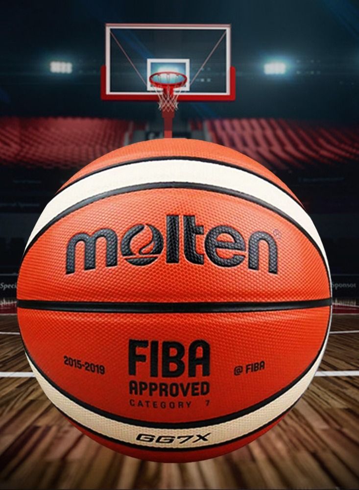 molten GG7X MOLTEN Basketball Size 7 Orange - Image 1