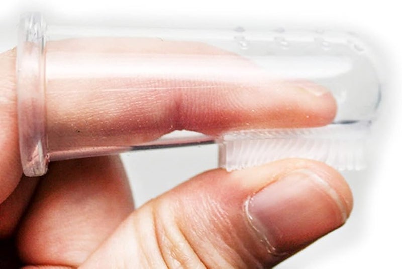 فرشاة أسنان ناعمة للأصابع للجراء الصغيرة والقطط للعناية بصحة أسنان الحيوانات الأليفة - Image 4