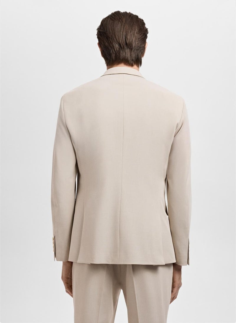 Mango Man Super Slim-Fit Suit Jacket In Stretch Fabric  - Image 2