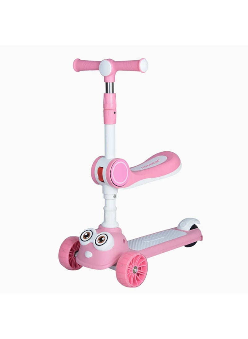 Kids Toddler Scooter - Deluxe Aluminum 3 Wheel Glider w/Kick n Go, Lean 2 Turn Wheels, Step 4 Brake, Toddlers Training Three Wheeled Kid Ridettle Boys & Girls on Toys Best for Li