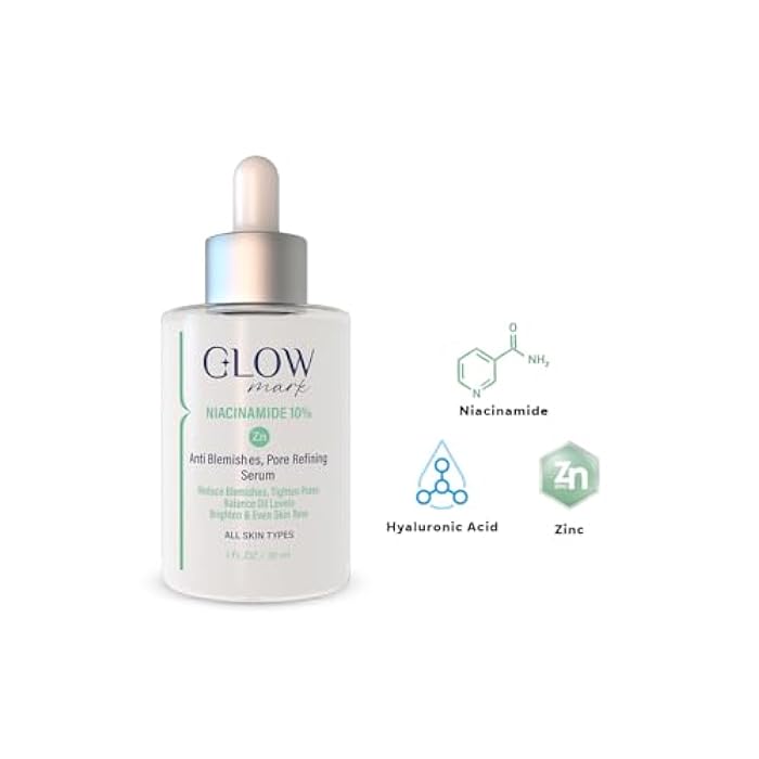 glowmark Niacinamide 10% Serum 30 ml With Guasha Gift - Image 3