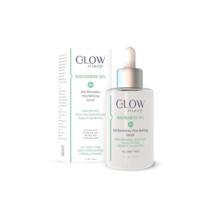 glowmark Niacinamide 10% Serum 30 ml With Guasha Gift - Image 1