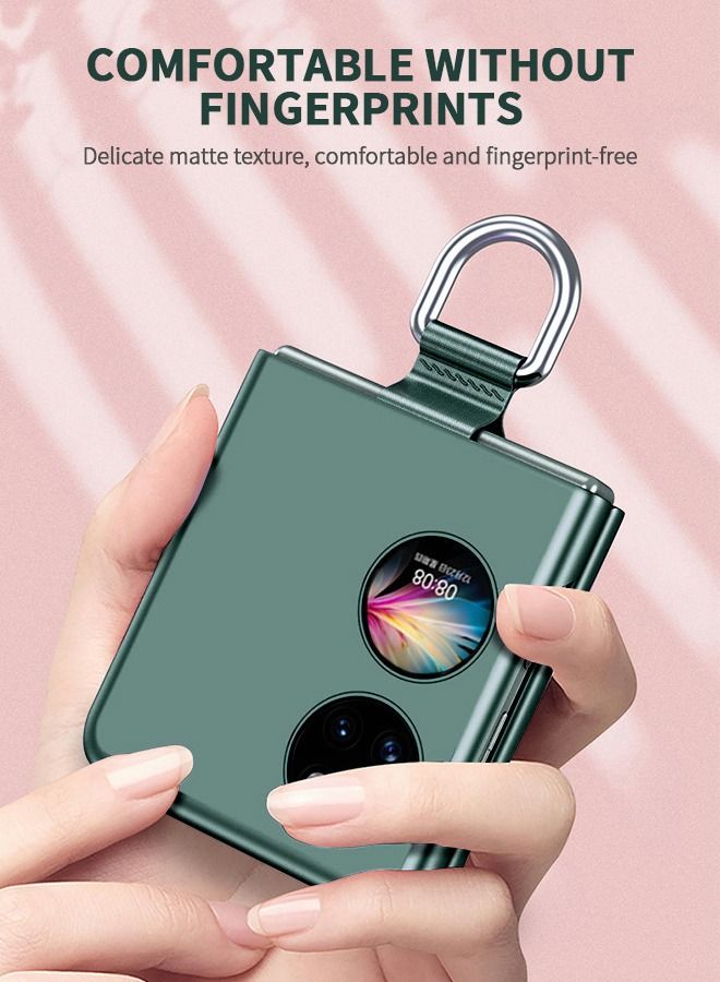 GROIC Suitable for Huawei P50 Pocket 6.9 Inch Mobile Phone Shell Folding Screen All-inclusive Ribbon Lanyard Skin-feeling Hard - Image 4