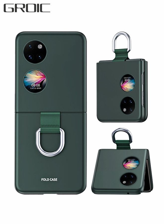 GROIC Suitable for Huawei P50 Pocket 6.9 Inch Mobile Phone Shell Folding Screen All-inclusive Ribbon Lanyard Skin-feeling Hard - Image 1