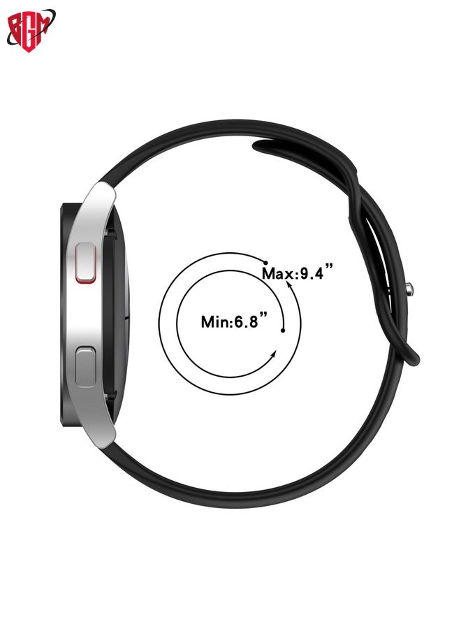BGM For Amazfit BIP Lite 20mm Solid Color Silicone Watch Band(Red)  - Image 4