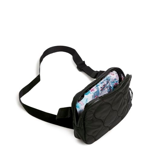 Vera Bradley Featherweight Small Belt Bag Sling Crossbody, Black, One Size - Image 2
