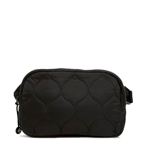Vera Bradley Featherweight Small Belt Bag Sling Crossbody, Black, One Size - Image 1