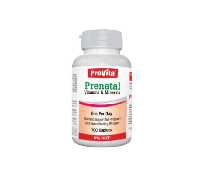 Provita Prenatal Tablets 100 Pieces