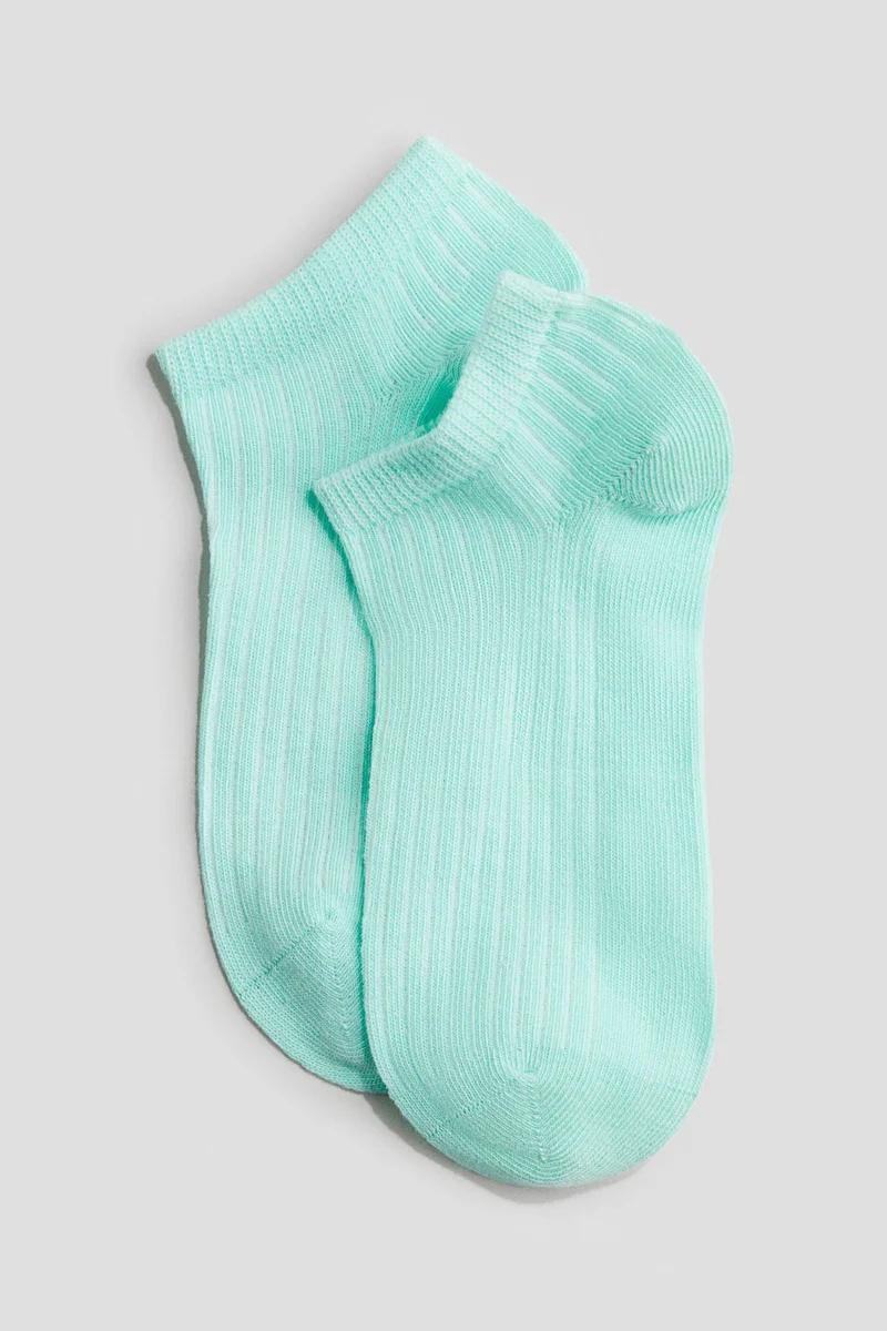 H&M 5-pack rib-knit trainer socks
