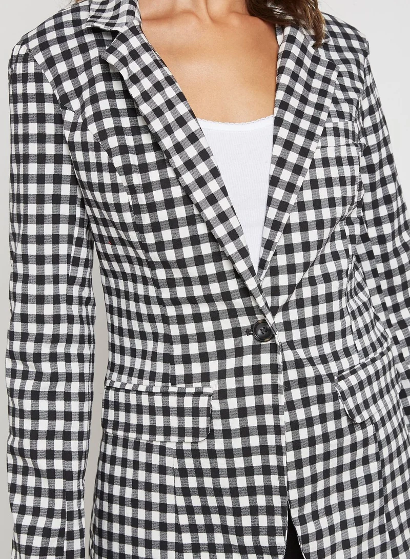 FOREVER 21 Gingham Blazer