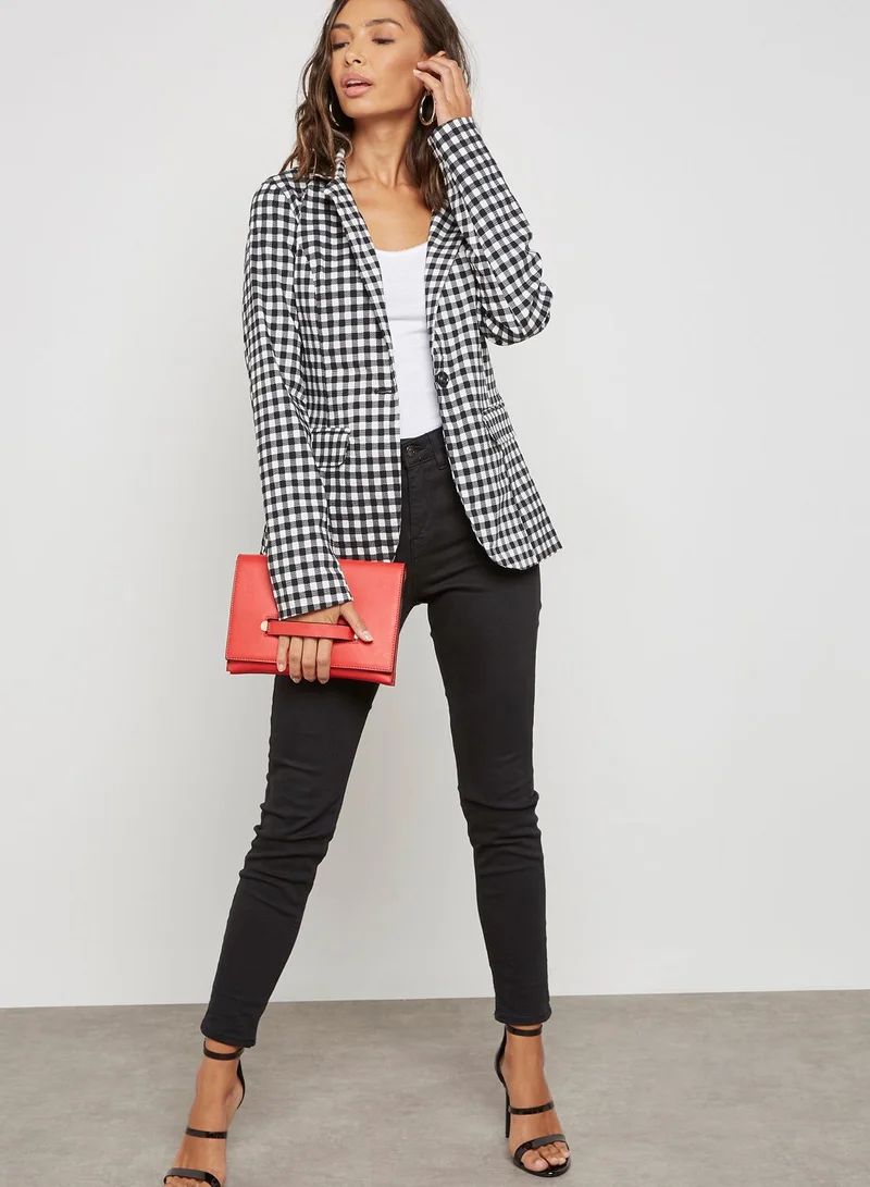 FOREVER 21 Gingham Blazer