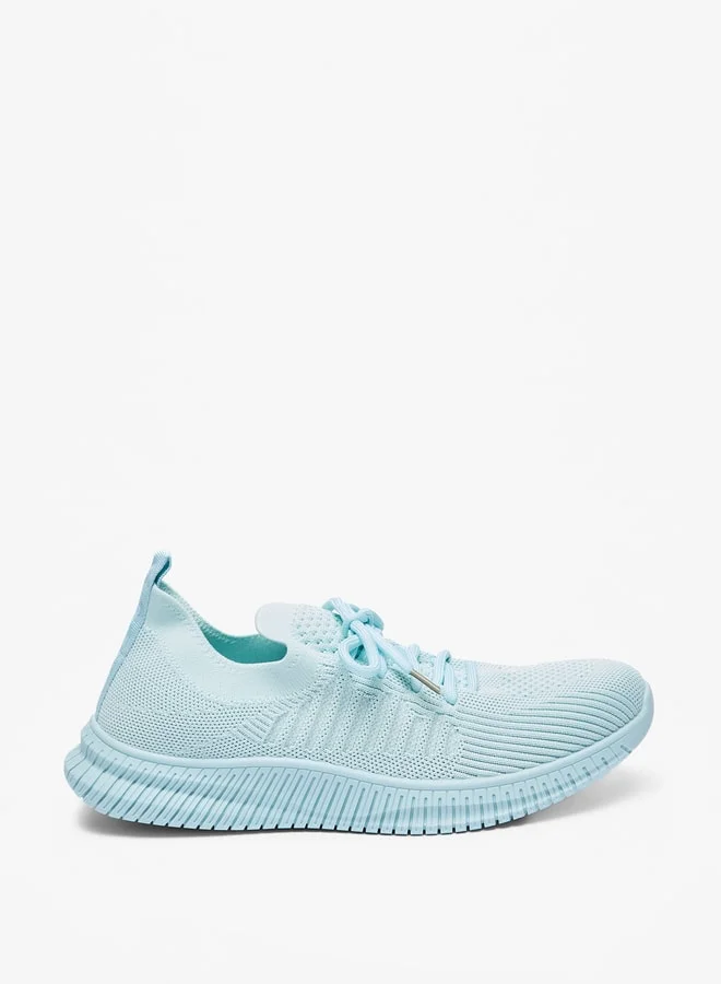 Oaklan by Shoexpress Women's Mesh Detail Sports Shoes with Lace-Up Closure