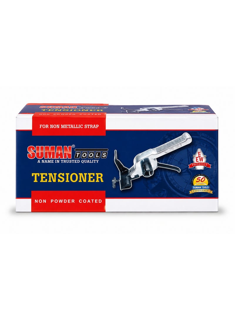 Suman Tools Manual Tensioner For Non-Metallic Strap, Heavy Duty Packing Strap Tightener Tool For Carton Packaging & Industrial Use