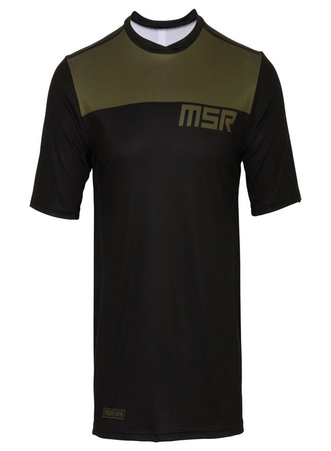MSR MTB Rush Jersey Small Olive - Image 4