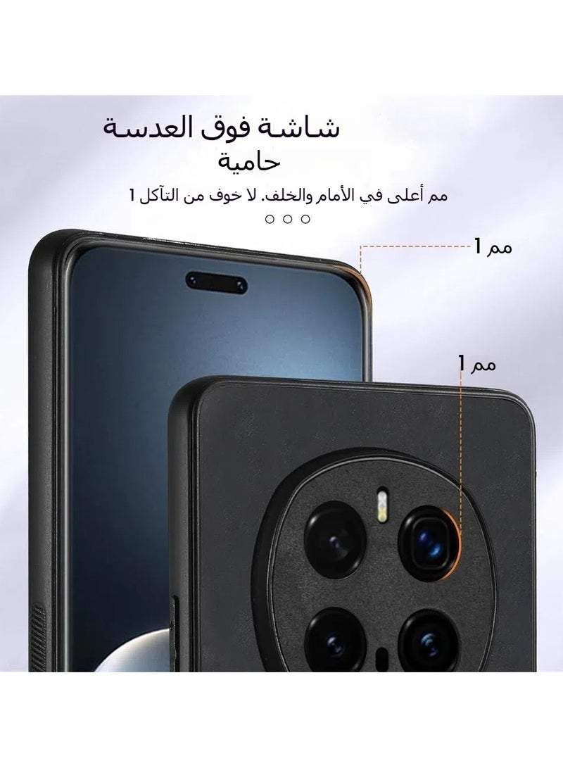 عام متوافق الشرف ماجيك 7 برو 5 جرام محفظة حافظة حامل بطاقة ضئيلة الجلود و إطار من البولي يوريثان جراب هاتف متعددة الوظائف مع حلقة دعم - Image 3