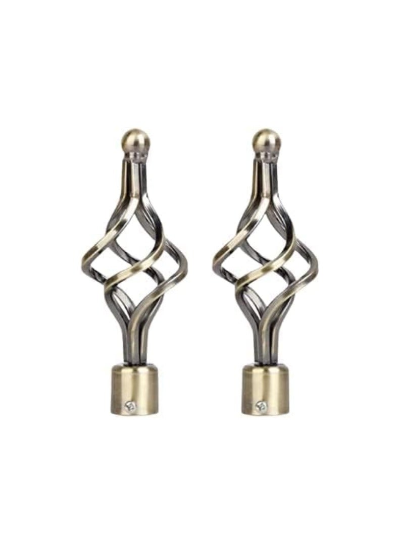 KNP Anti Brass Roman Adjustable Curtain Rod (210-400 cm) is a durable and elegant curtain rod designed to add a classic touch to any room. - Image 2