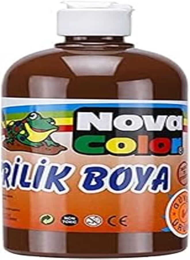NOVA Nova color nc387 acrylic paint 500 gm. - brown 