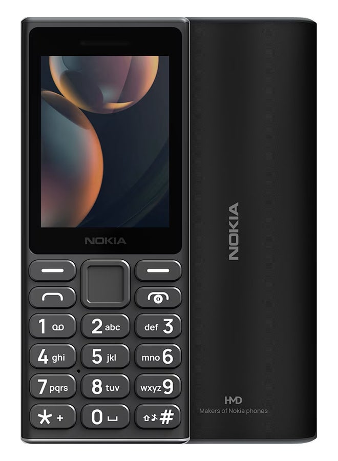 نوكيا 108 4G TA-1654 DS GCC أسود - Image 1