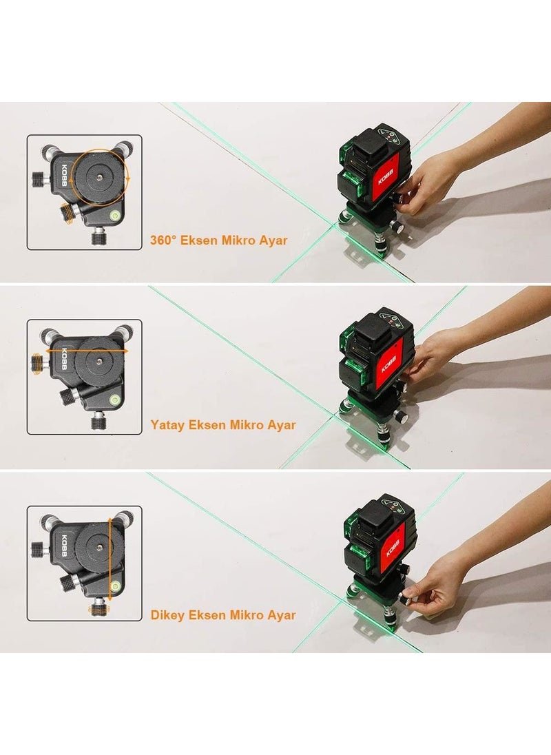 KOBB Kbl2 Tri-Axis Precision Adjustable Laser Alignment Tripod  - Image 2