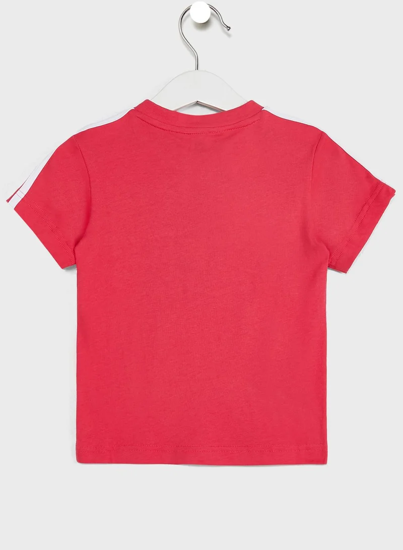 Adidas Infant 3 Stripe T-Shirt