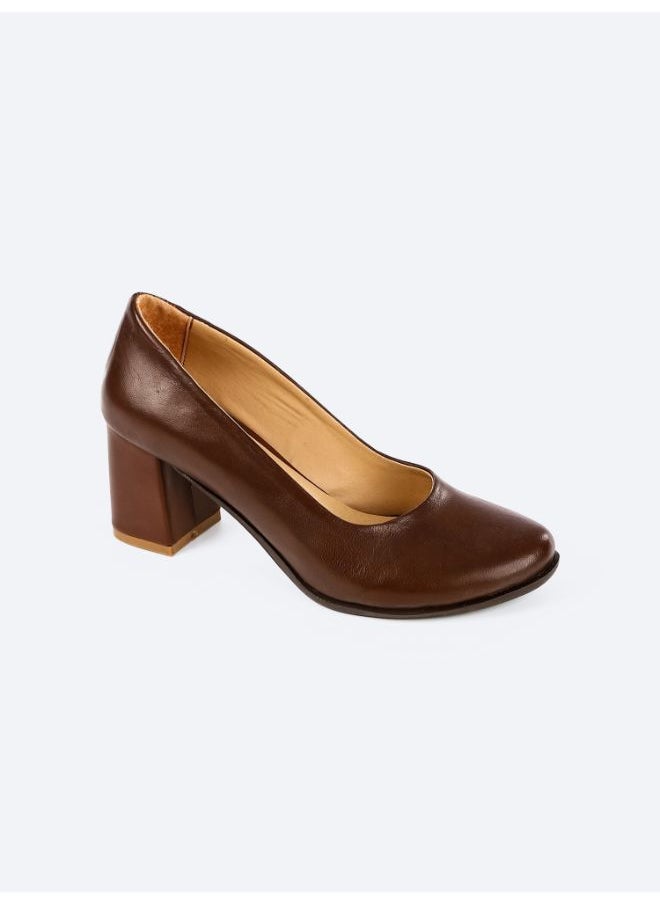 Mr.joe Solid heels genuine Leather shoes  - Image 1