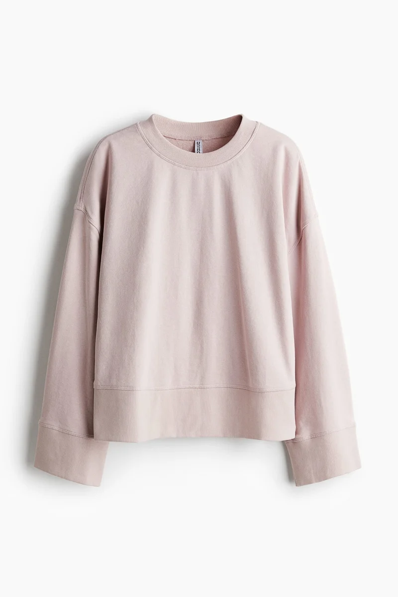 اتش اند ام سويت شيرت بقصّة فضفاضة