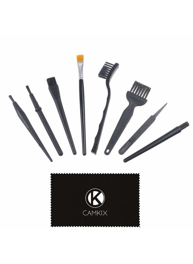 Camkix Multi-Purpose Brushes (Black) - Pack of 9 - Image 2
