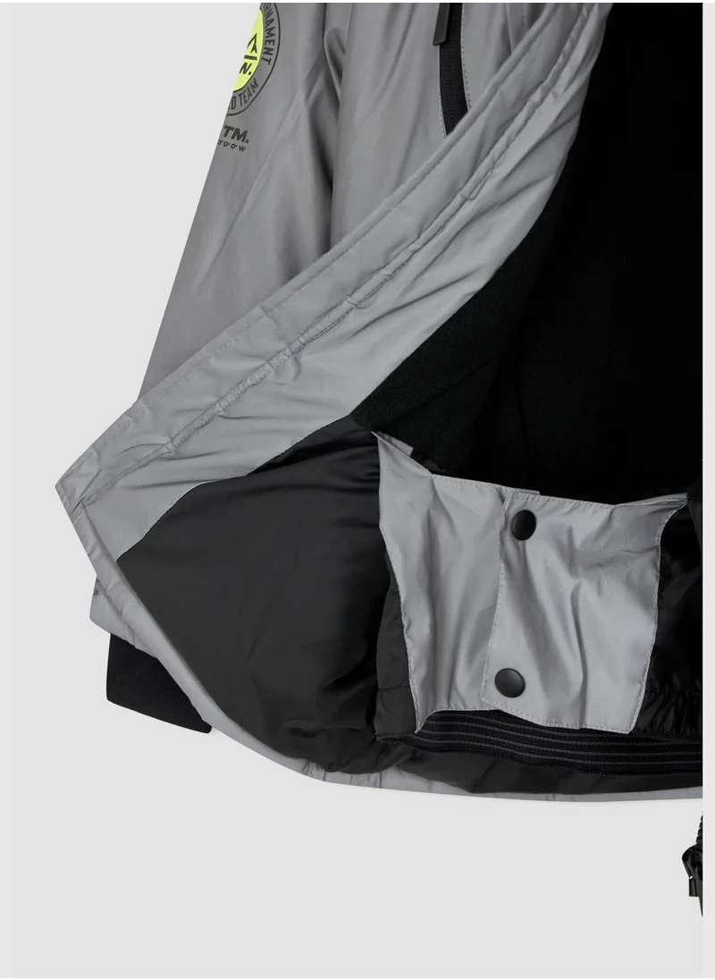 DeFacto Boy Hooded Long Sleeve Jacket