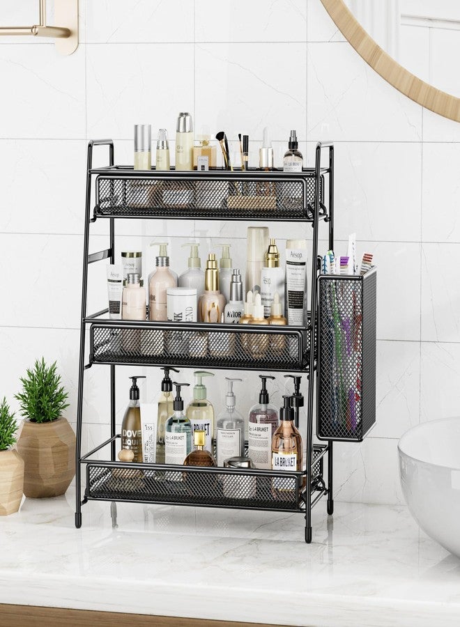 EKNITEY Bathroom Countertop Organizer Shelf - 3 Tier Counter Spice Rack - Image 2
