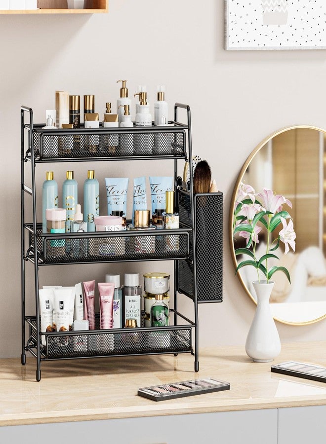 EKNITEY Bathroom Countertop Organizer Shelf - 3 Tier Counter Spice Rack - Image 3